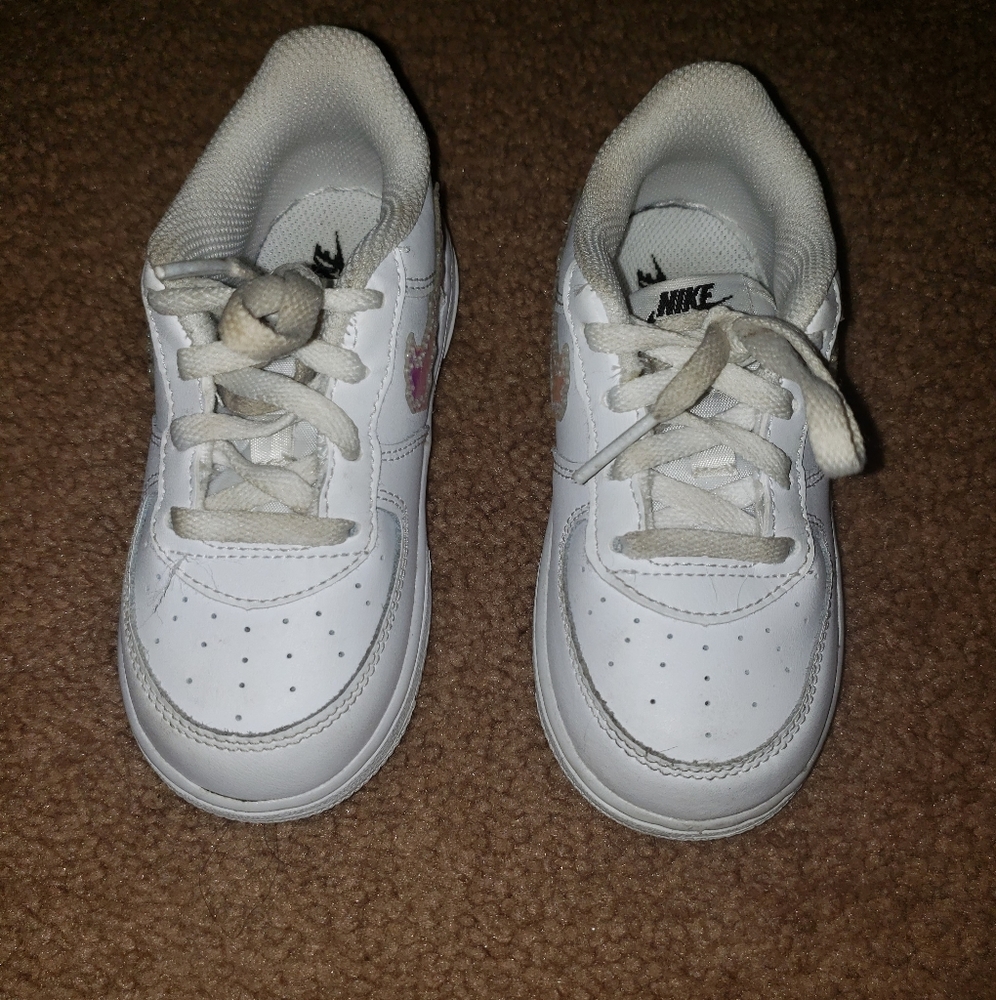 Nike Airforce Toddler Girl Sneakers - Picture 7 of 9